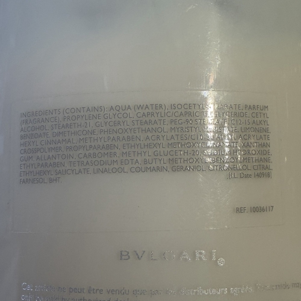 Bvlgari Eau Parfumee Au The Bleu Body Lotion 6.8 oz Discontinued HTF - Picture 4 of 7